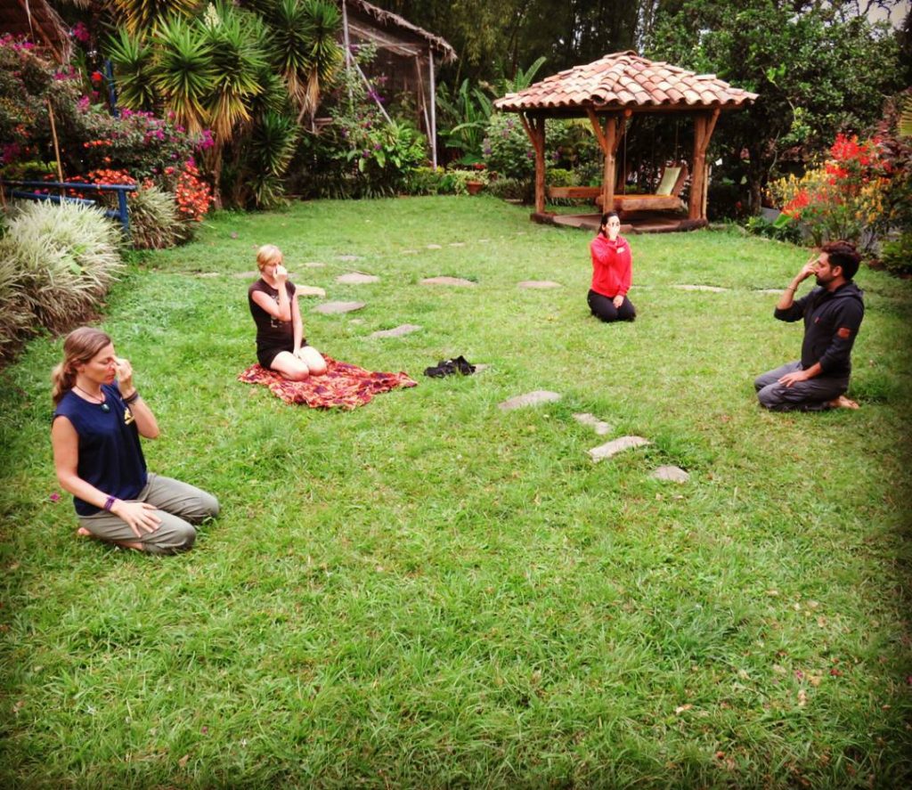 Breathwork at a Mountain Lodge, Colombia